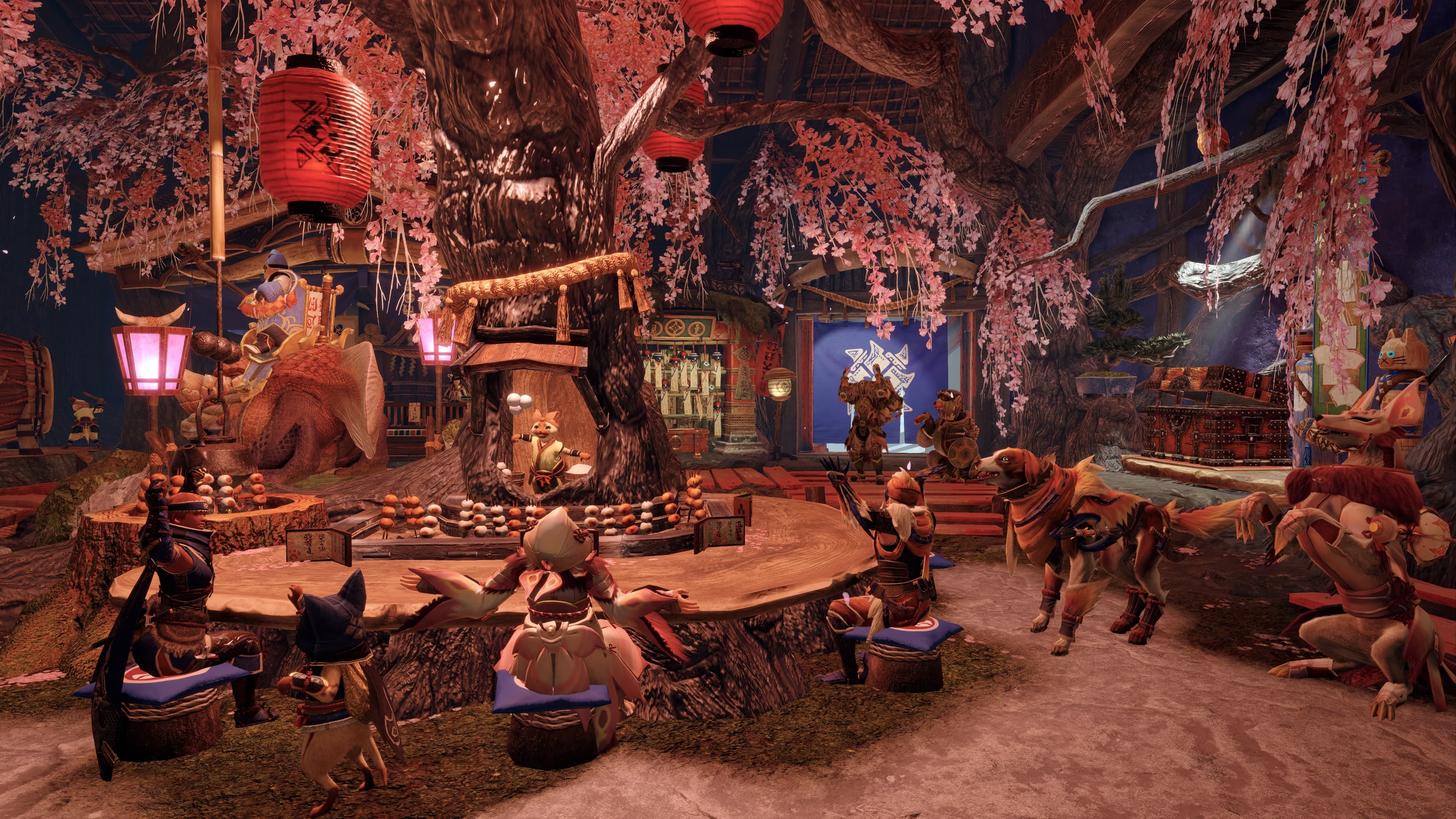 Monster Hunter Rise, Co-op and multiplayer