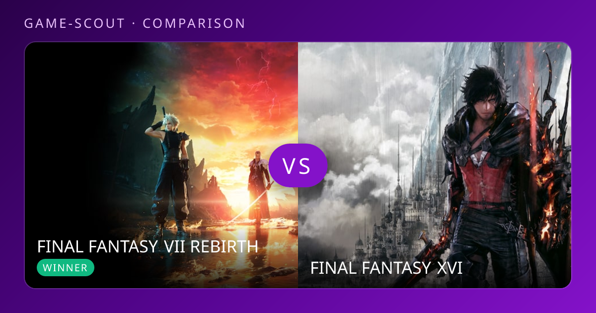 FF7 Rebirth vs Final Fantasy 16: Which Is Better?